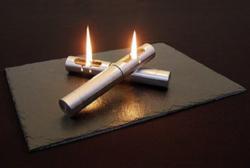 Tabletop Fireplace by Carl Mertens
